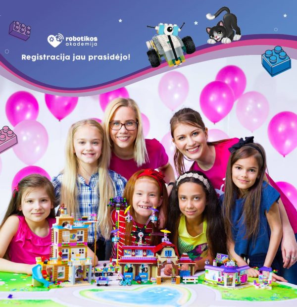 Vasaros pramoga būsimoms išradėjoms!