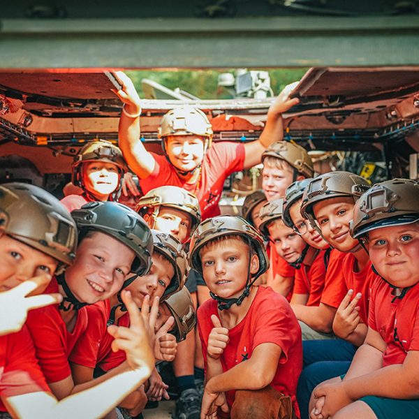 Išgyvenimo stovykla gamtoke 7-12 metų vaikams