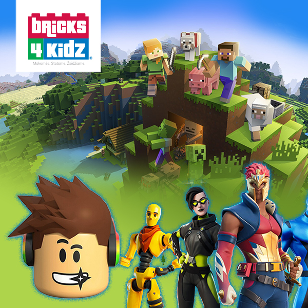 Bricks 4 Kidz®Žaidimų Pasaulis