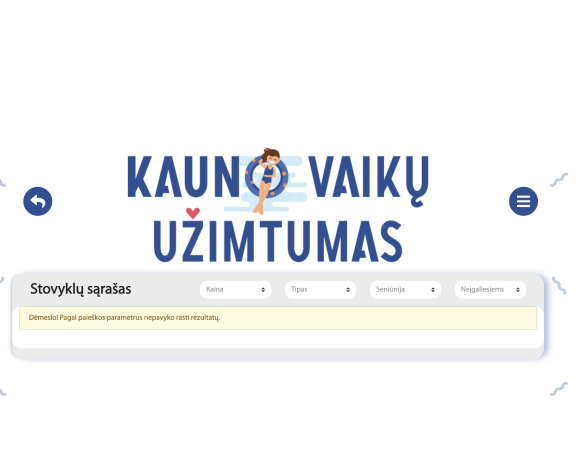 Vaikų stovyklos Kaune 2026: viskas, ką reikia žinoti apie registraciją ir savivaldybės finansavimą